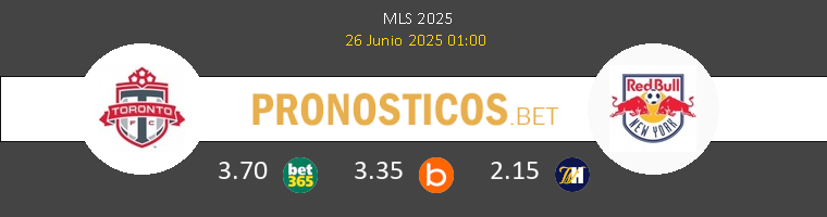 Toronto FC vs New York RB Pronostico (14 Mar 2026) 1 Toronto FC vs New York RB Pronostico (14 Mar 2026) 1