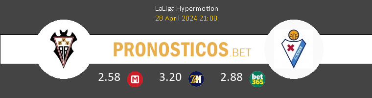 Albacete vs Eibar Pronostico (24 Abr 2026) 1