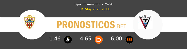 Almería vs Mirandés Pronostico (4 May 2026) 1