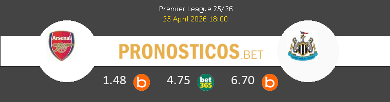 Arsenal vs Newcastle Pronostico (25 Abr 2026) 1