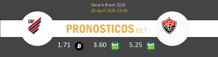 Athletico Paranaense vs Vitória Pronostico (26 Abr 2026) 1 Athletico Paranaense vs Vitória Pronostico (26 Abr 2026) 1