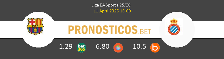 Barcelona vs Espanyol Pronostico (11 Abr 2026) 1