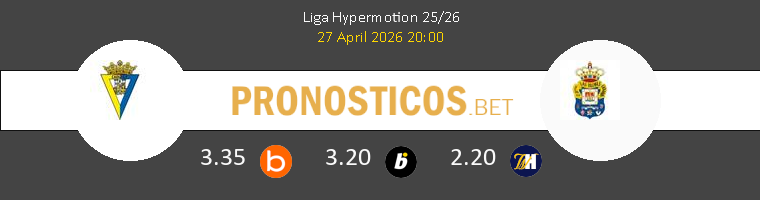 Cádiz vs Las Palmas Pronostico (27 Abr 2026) 1
