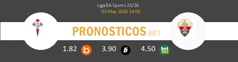 Celta vs Elche Pronostico (3 May 2026) 1