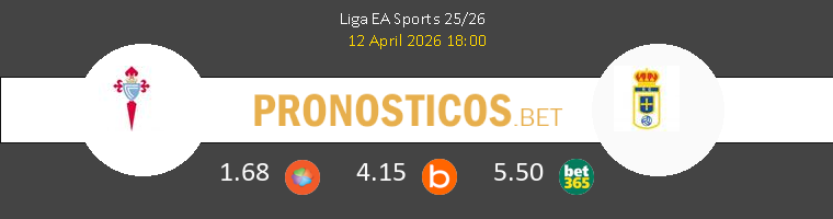 Celta vs Real Oviedo Pronostico (12 Abr 2026) 1