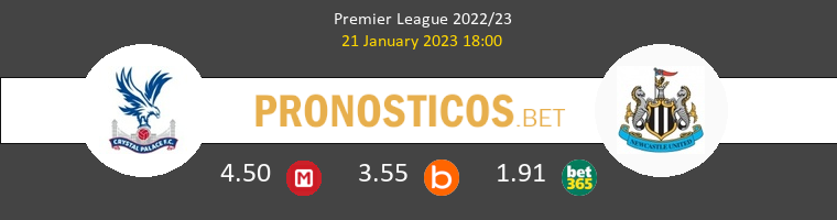 Crystal Palace vs Newcastle Pronostico (12 Abr 2026) 1