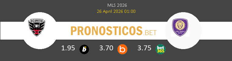 DC United vs Orlando City Pronostico (26 Abr 2026) 1