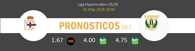 Deportivo vs Leganés Pronostico (1 May 2026) 1
