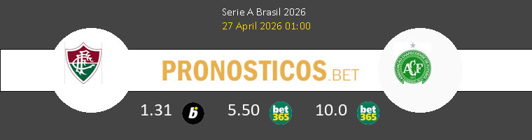 Fluminense vs Chapecoense Pronostico (27 Abr 2026) 1 Fluminense vs Chapecoense Pronostico (27 Abr 2026) 1