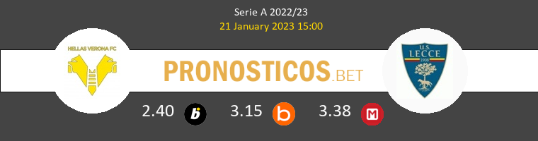 Hellas Verona vs Lecce Pronostico (25 Abr 2026) 1