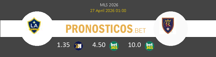 LA Galaxy vs Real Salt Lake Pronostico (27 Abr 2026) 1