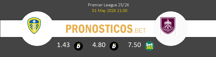 Leeds United vs Burnley Pronostico (1 May 2026) 1
