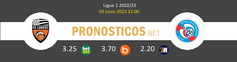 Lorient vs Estrasburgo Pronostico (26 Abr 2026) 1
