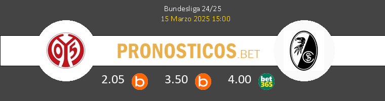 Mainz 05 vs SC Freiburg Pronostico (12 Abr 2026) 1