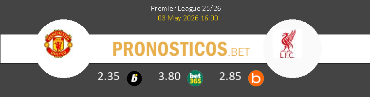 Manchester United vs Liverpool Pronostico (3 May 2026) 1