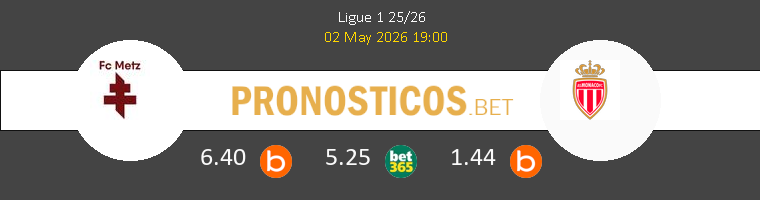 Metz vs Monaco Pronostico (2 May 2026) 1