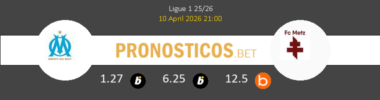 Marsella vs Metz Pronostico (10 Abr 2026) 1