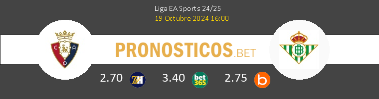 Osasuna vs Real Betis Pronostico (12 Abr 2026) 1