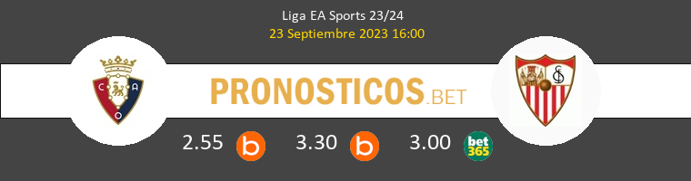 Osasuna vs Sevilla Pronostico (26 Abr 2026) 1