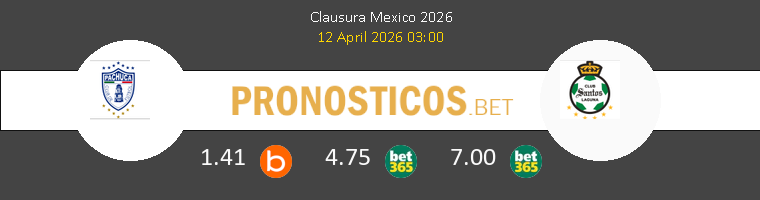 Pachuca vs Santos Laguna Pronostico (12 Abr 2026) 1