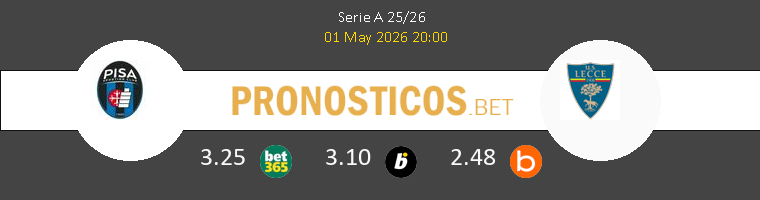 Pisa SC vs Lecce Pronostico (1 May 2026) 1 Pisa SC vs Lecce Pronostico (1 May 2026) 1
