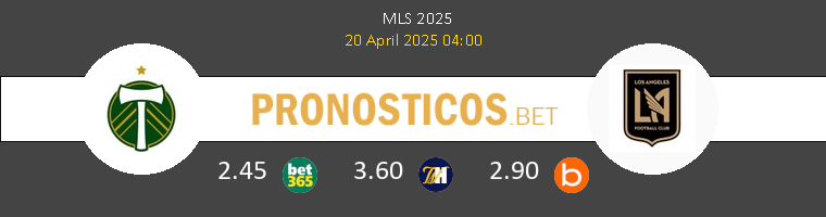 Portland Timbers vs Los Angeles FC Pronostico (11 Abr 2026) 1