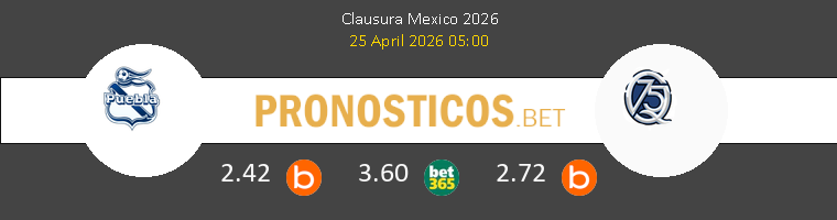Puebla vs Querétaro Pronostico (25 Abr 2026) 1