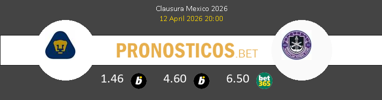 Pumas UNAM vs Mazatlán Pronostico (12 Abr 2026) 1