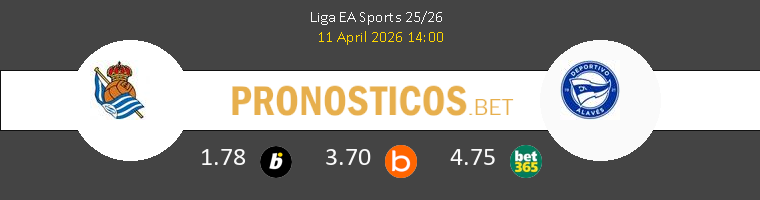 Real Sociedad vs Alavés Pronostico (11 Abr 2026) 1