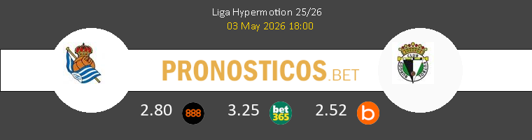 R. Sociedad B vs Burgos Pronostico (3 May 2026) 1