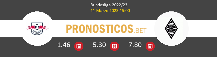 Red Bull Leipzig vs B. Mönchengladbach Pronostico (11 Abr 2026) 1