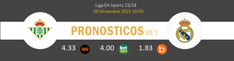 Real Betis vs Real Madrid Pronostico (24 Abr 2026) 1