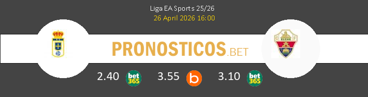 Real Oviedo vs Elche Pronostico (26 Abr 2026) 1