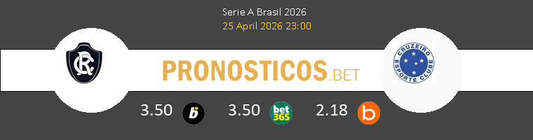 Remo vs Cruzeiro Pronostico (25 Abr 2026) 1