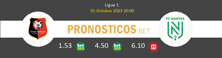Stade Rennais vs Nantes Pronostico (26 Abr 2026) 1
