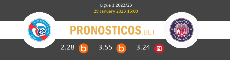 Strasbourg vs Toulouse Pronostico (3 May 2026) 1