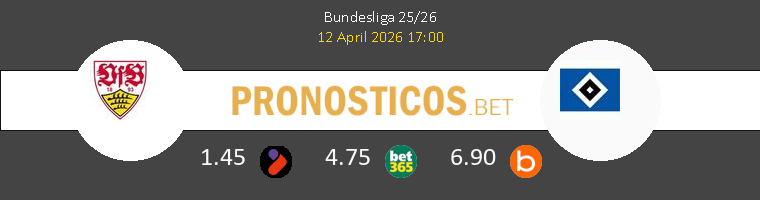 Stuttgart vs Hamburger SV Pronostico (12 Abr 2026) 1