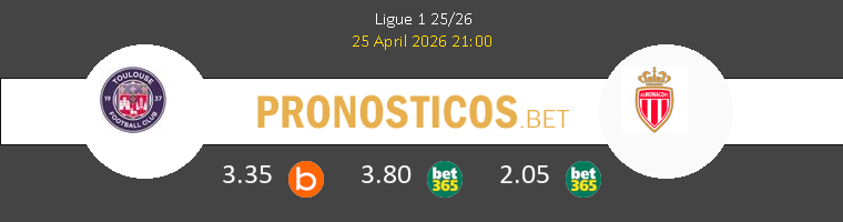 Toulouse vs Monaco Pronostico (25 Abr 2026) 1