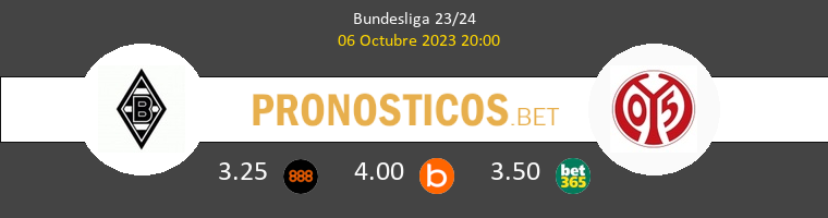 B. Mönchengladbach vs Mainz 05 Pronostico (19 Sep 2026) 1