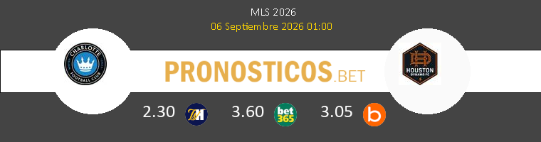 Charlotte FC vs Houston Dynamo Pronostico (6 Sep 2026) 1