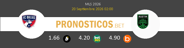 FC Dallas vs Austin FC Pronostico (20 Sep 2026) 1
