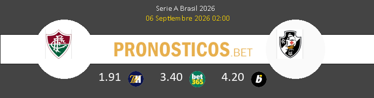 Fluminense vs Vasco da Gama Pronostico (6 Sep 2026) 1