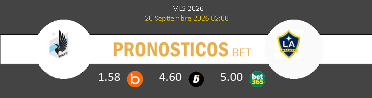 Minnesota United vs LA Galaxy Pronostico (20 Sep 2026) 1