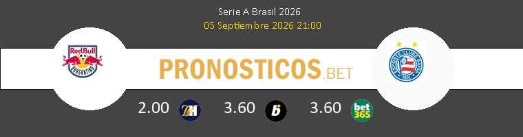 RB Bragantino vs Bahía Pronostico (5 Sep 2026) 1