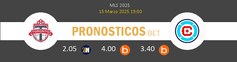 Toronto FC vs Chicago Fire Pronostico (6 Sep 2026) 1