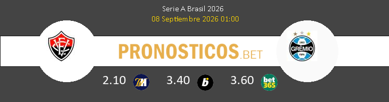 Vitória vs Grêmio Pronostico (8 Sep 2026) 1 Vitória vs Grêmio Pronostico (8 Sep 2026) 1