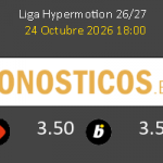 Las Palmas vs R. Sociedad B Pronostico (24 Oct 2026) 2
