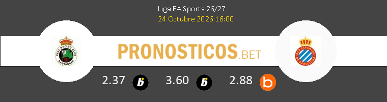 Racing de Santander vs Espanyol Pronostico (24 Oct 2026) 1 Racing de Santander vs Espanyol Pronostico (24 Oct 2026) 1