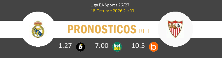 Real Madrid vs Sevilla Pronostico (18 Oct 2026) 1